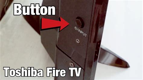 how to change input on toshiba fire tv