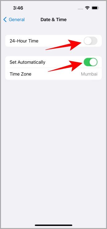 how to change instagram time format on iphone