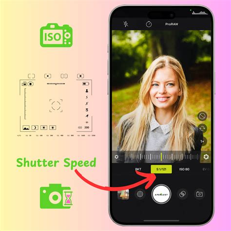 how to change iso in iphone camera