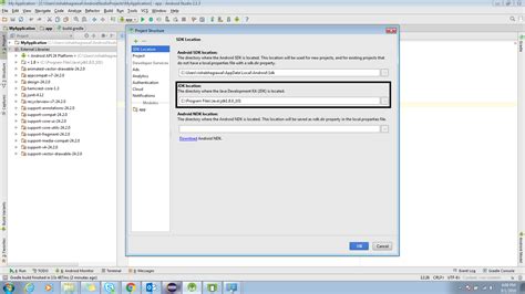 how to change java sdk version in android studio