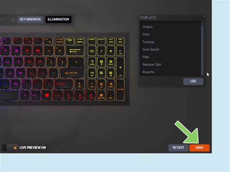 how to change keyboard color pc