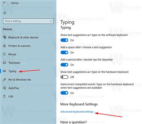how to change keyboard hotkeys windows 10