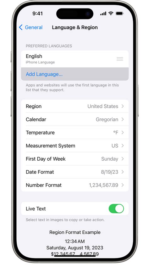 how to change keyboard language iphone ios 15