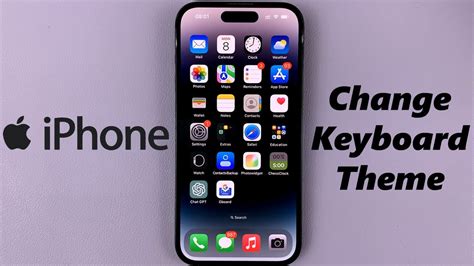 how to change keyboard theme on iphone 11