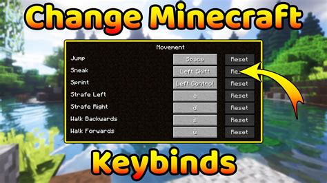 how to change keys in minecraft java