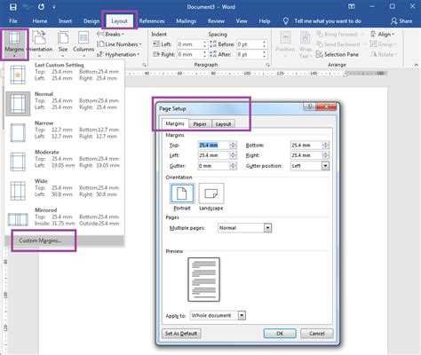 how to change label in word