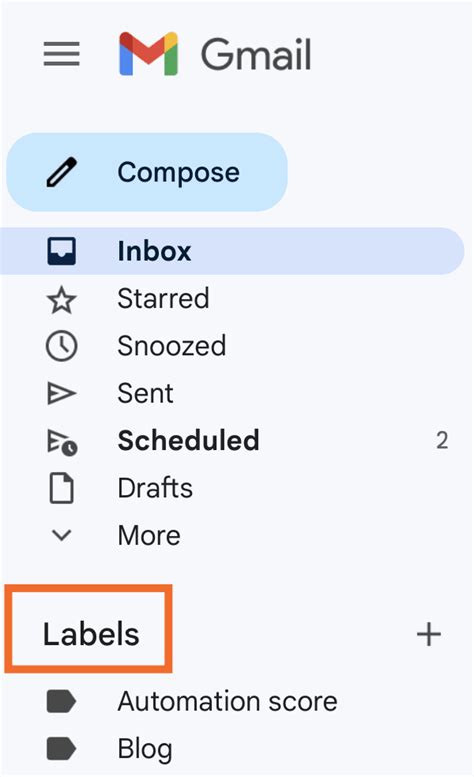 how to change labels in gmail on ipad
