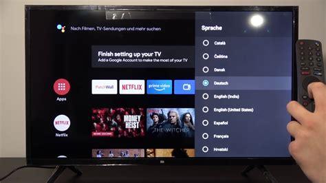 how to change language in mi tv box