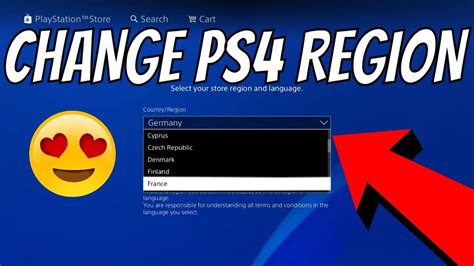 how to change language on ps4 store