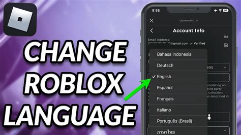 how to change language on roblox on iphone