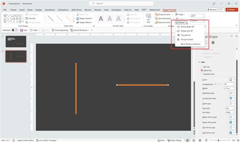 how to change layout in powerpoint from horizontal to vertical
