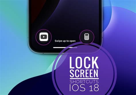 how to change lock screen shortcuts