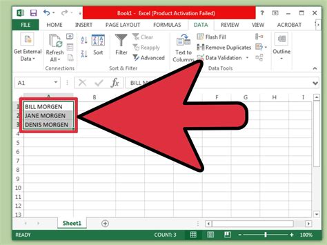 how to change lowercase to uppercase in excel sheet