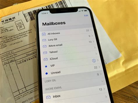 how to change mailbox settings on iphone
