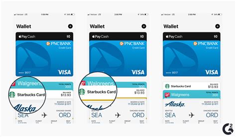 how to change main card in apple wallet