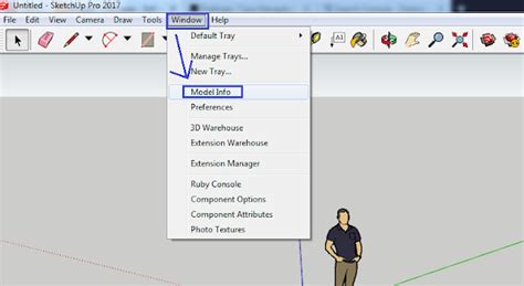 how to change measurement units in sketchup online