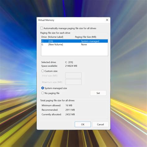 how to change memory on pc