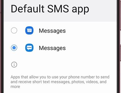 how to change messaging app