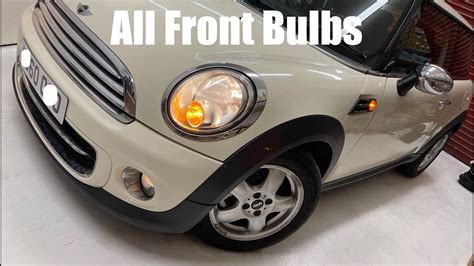 how to change mini r56 side light bulb