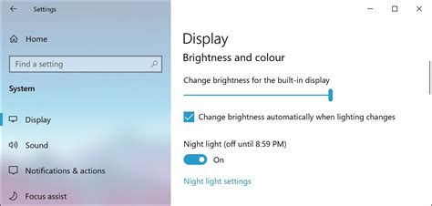 how to change monitor contrast windows 10