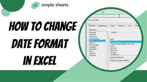how to change ms forms date format