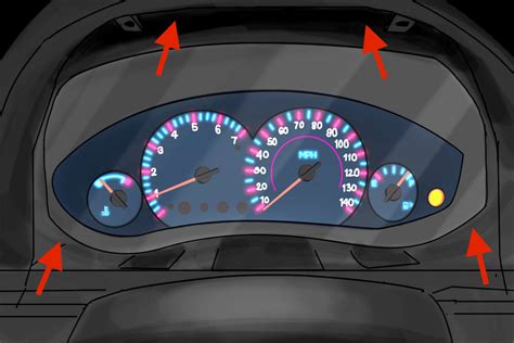 how to change my dashboard lights