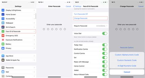 how to change my lock screen passcode on iphone 14