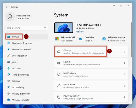 how to change native resolution windows 11