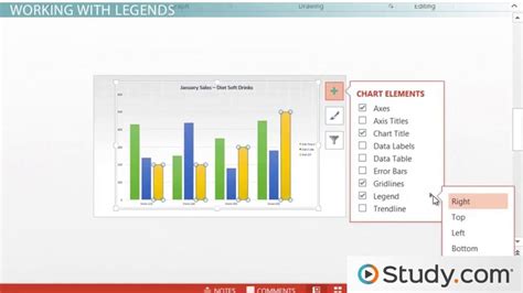 how to change order of legend in powerpoint chart