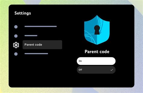 how to change parent code on youtube on tv