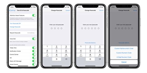 how to change passcode to pattern on iphone