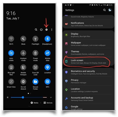 how to change password on an android phone