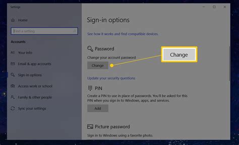 how to change password on my computer windows 7