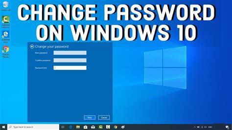 how to change password on windows pc