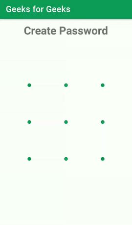 how to change password to pattern on android