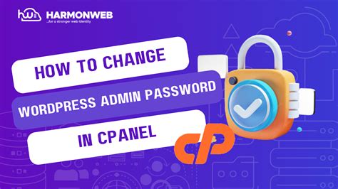 how to change password wordpress in cpanel