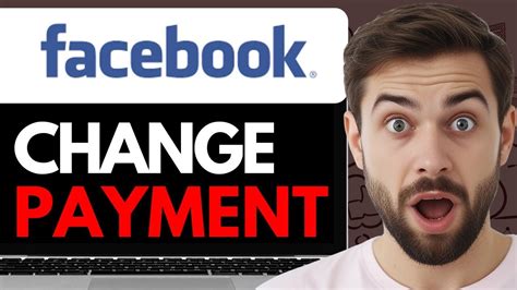 how to change payment method on facebook boost post