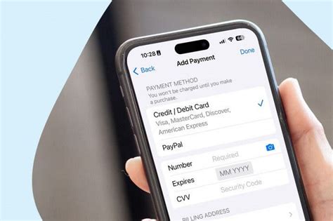 how to change payment method on iphone with family sharing