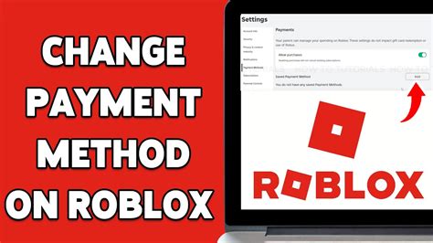 how to change payment method on roblox ipad