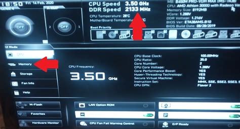 how to change pc ram speed