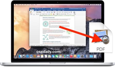 how to change pdf to doc on macbook