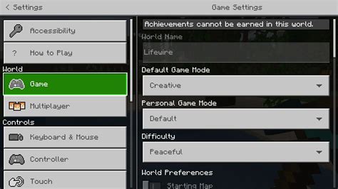how to change personal gamemode minecraft command