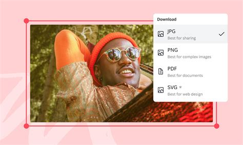 how to change picture format in canva