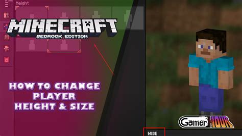 how to change player size in minecraft with commands bedrock 1.21