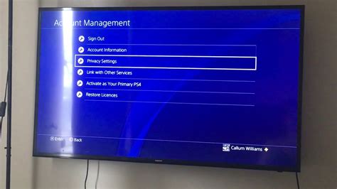 how to change privacy settings on ps4