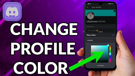 how to change profile color on discord mobile