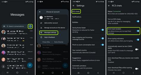 how to change read messages on android