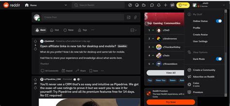 how to change reddit to dark mode