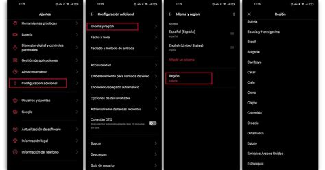 how to change region on android reddit