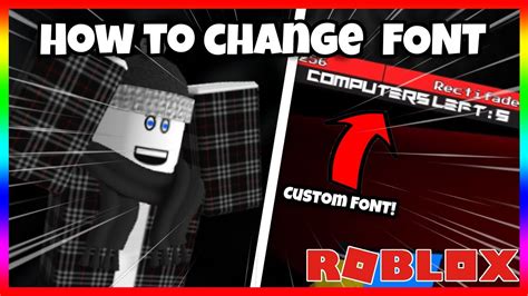 how to change roblox font on mobile